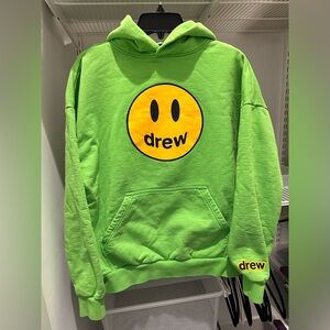 Drew house, secret hoodie, XS lime green sold out!